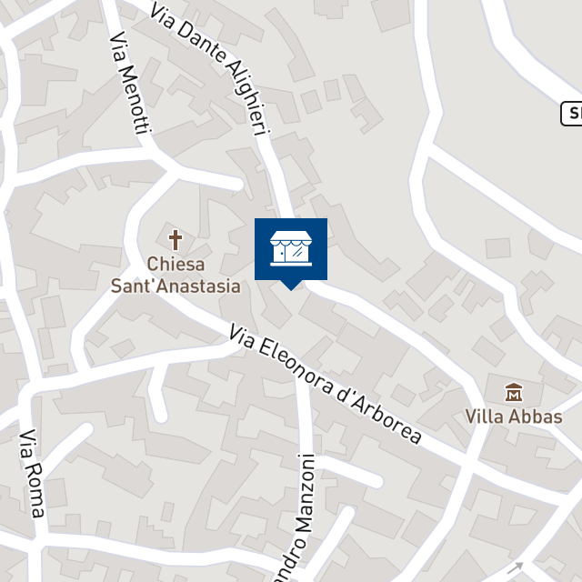 Mappa geografica del bene