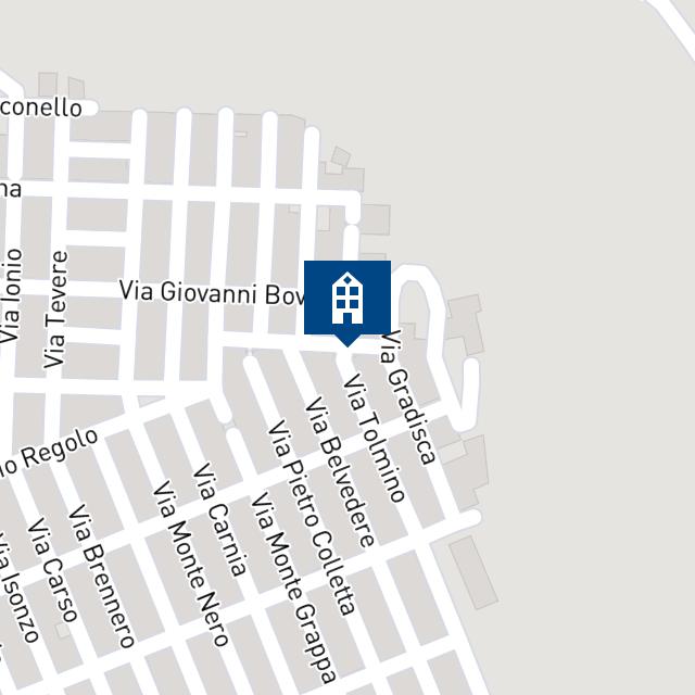 Mappa geografica del bene