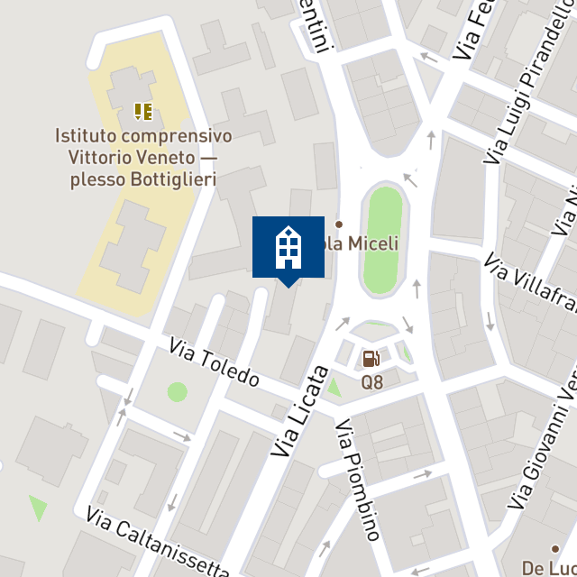 Mappa geografica del bene