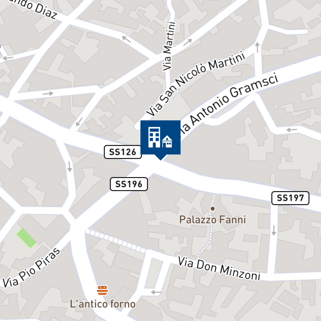 Mappa geografica del bene