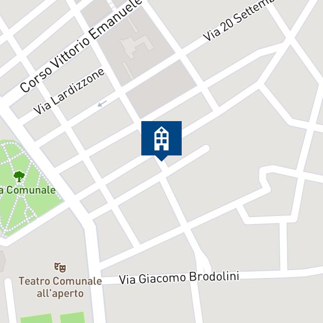 Mappa geografica del bene