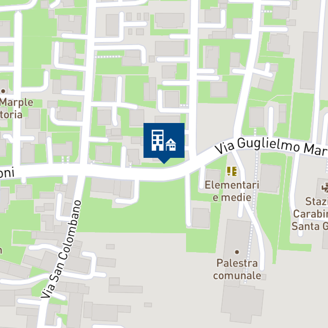 Mappa geografica del bene