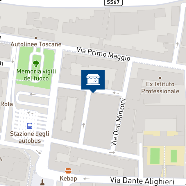 Mappa geografica del bene