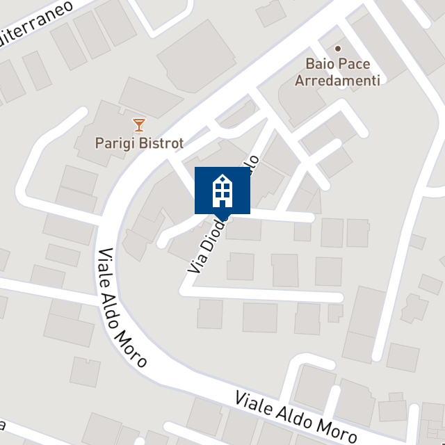 Mappa geografica del bene