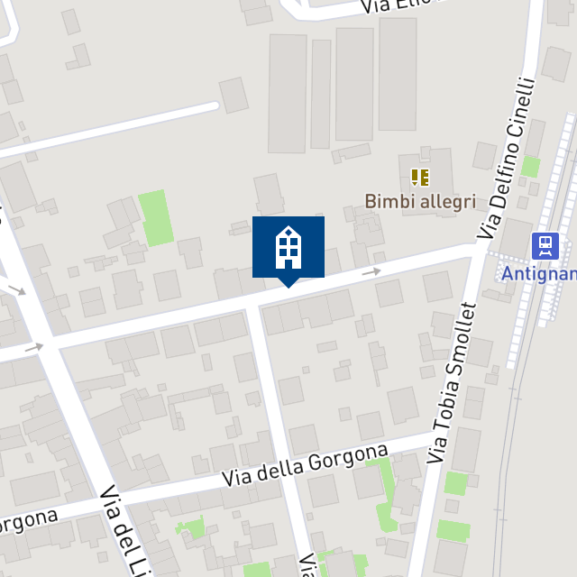 Mappa geografica del bene