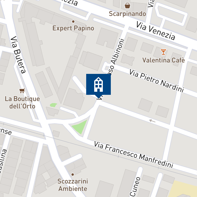 Mappa geografica del bene