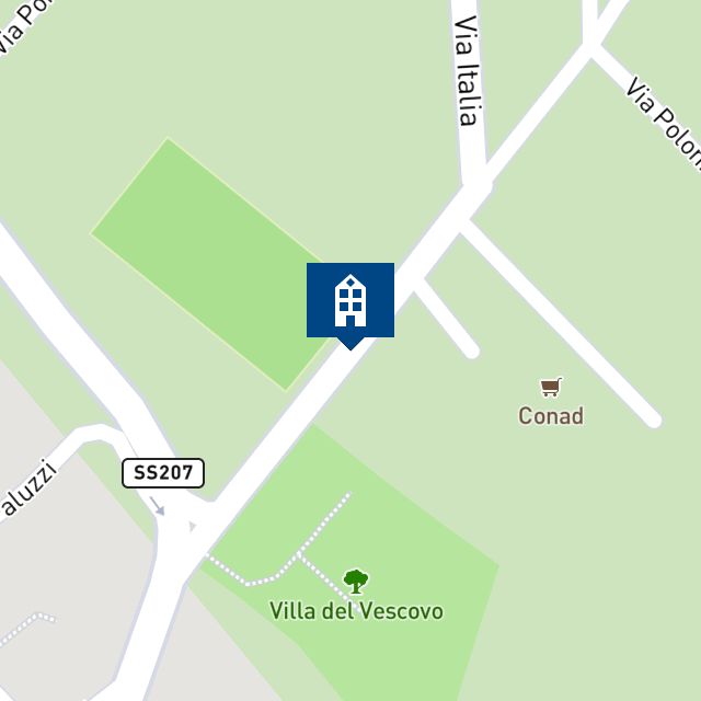 Mappa geografica del bene