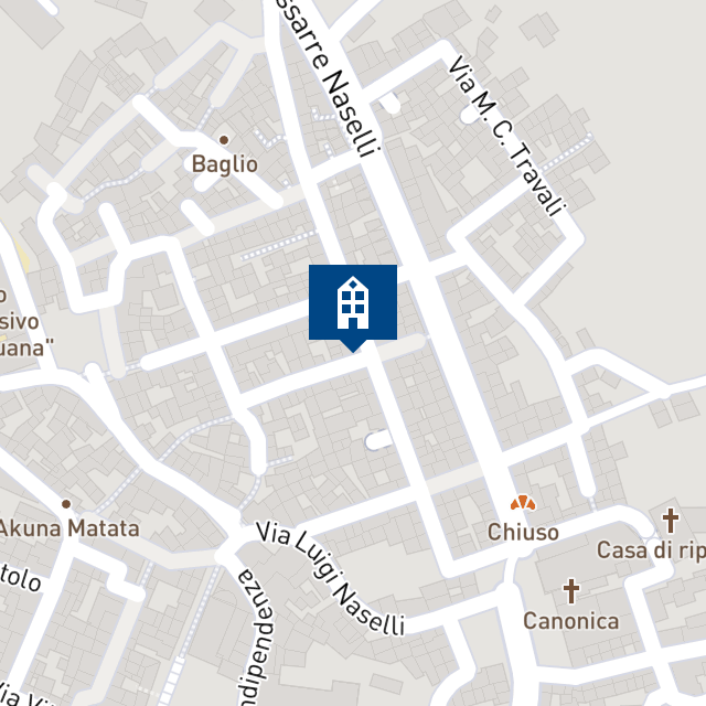 Mappa geografica del bene