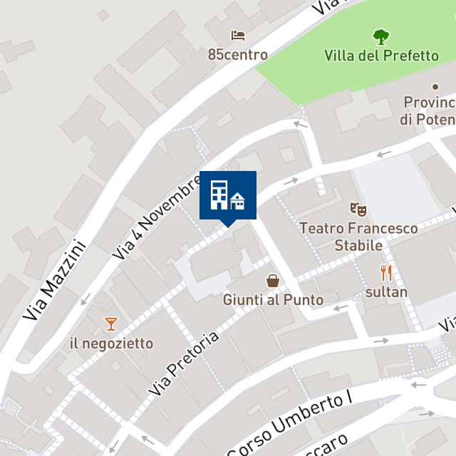 Mappa geografica del bene