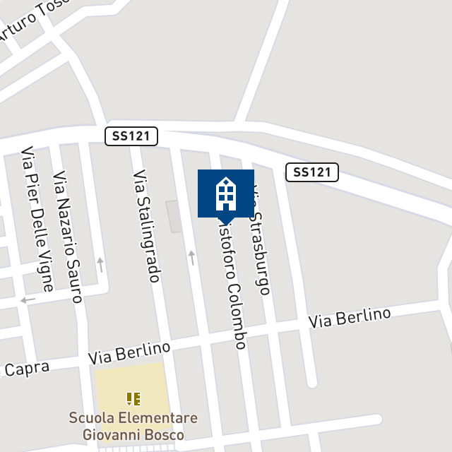 Mappa geografica del bene