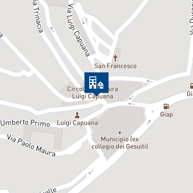 Mappa geografica del bene