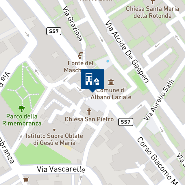 Mappa geografica del bene