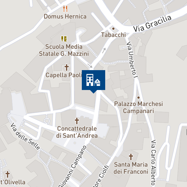Mappa geografica del bene