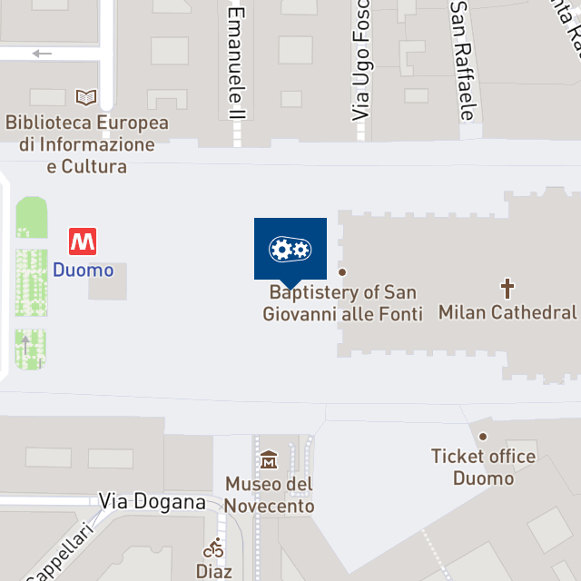 Mappa geografica del bene