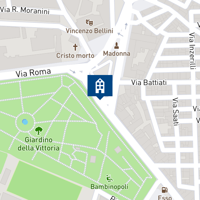 Mappa geografica del bene