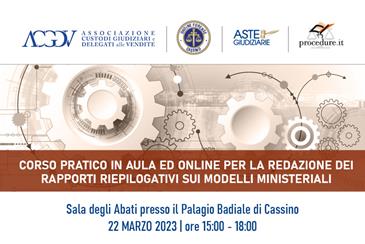 corso cassino marzo professionisti procedure