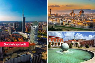 Immobili in vendita a Firenze, Latina e Milano - Aste tra privati