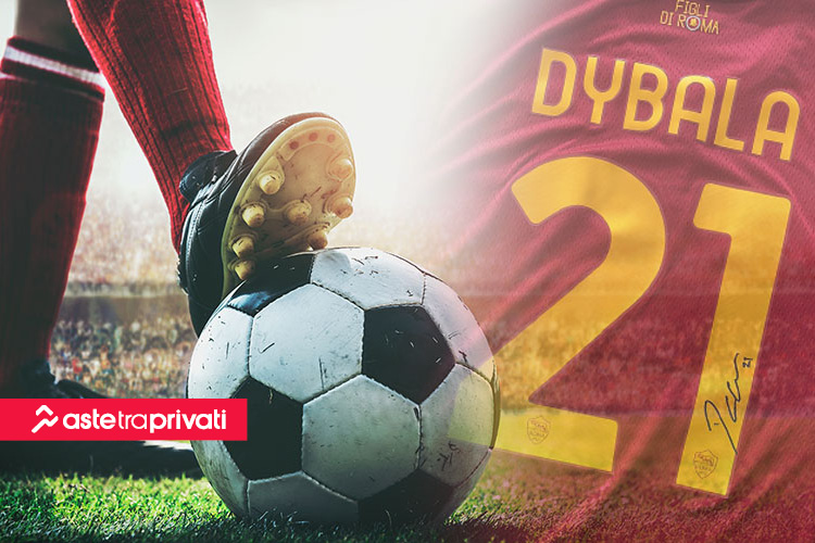 Asta benefica: maglia autografata di Dybala - News di Aste tra privati