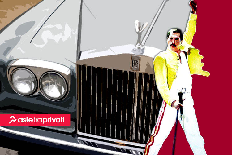 All’asta la storica Rolls Royce del re del rock Freddie Mercury