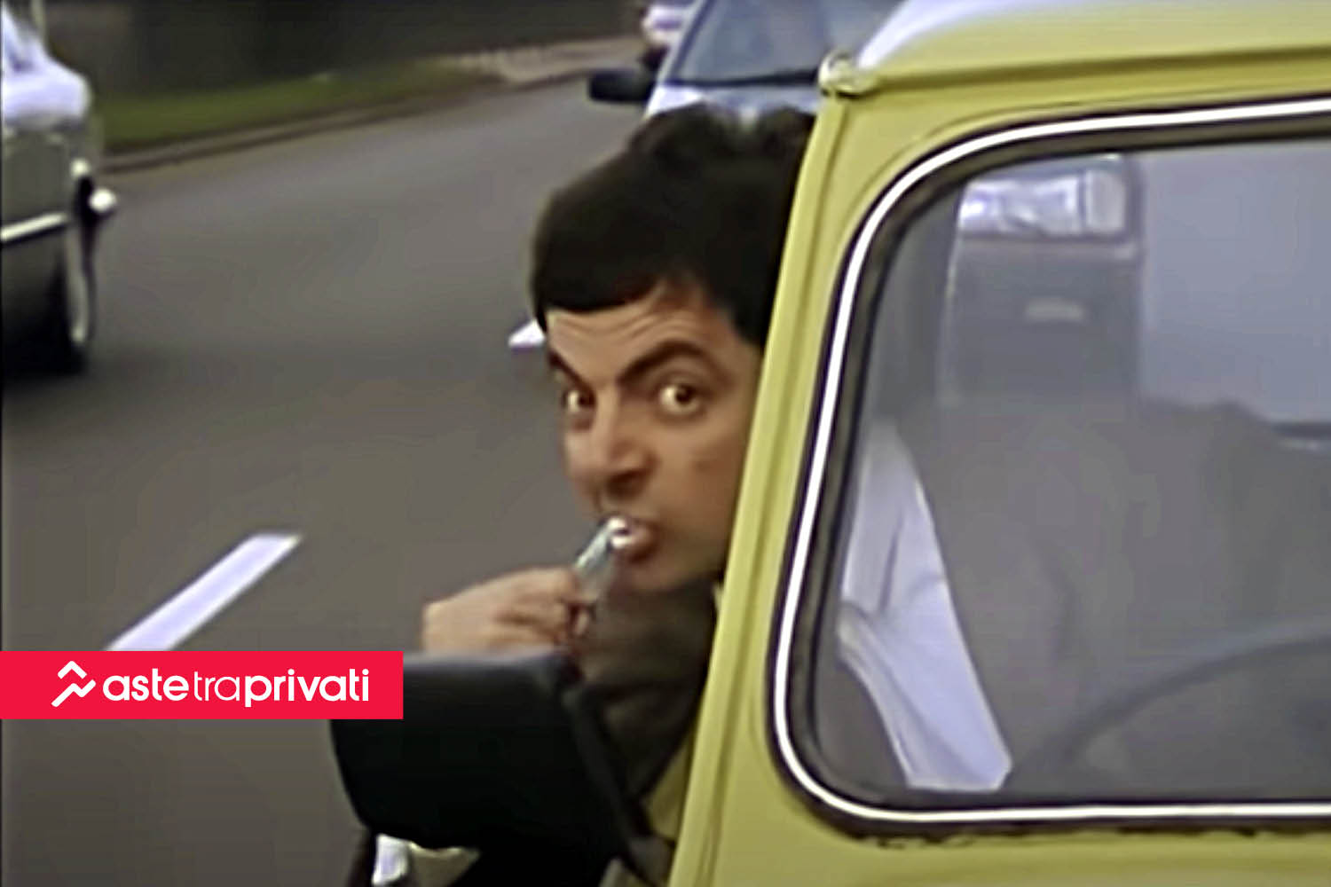 Mr Bean mette all’asta il suo gioiellino. Chi si aggiudicherà la Lancia Delta Integrale?