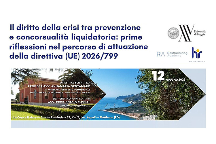 Rete Aste - Crisi d’impresa: focus sulle novità europee a Mattinata (FG)