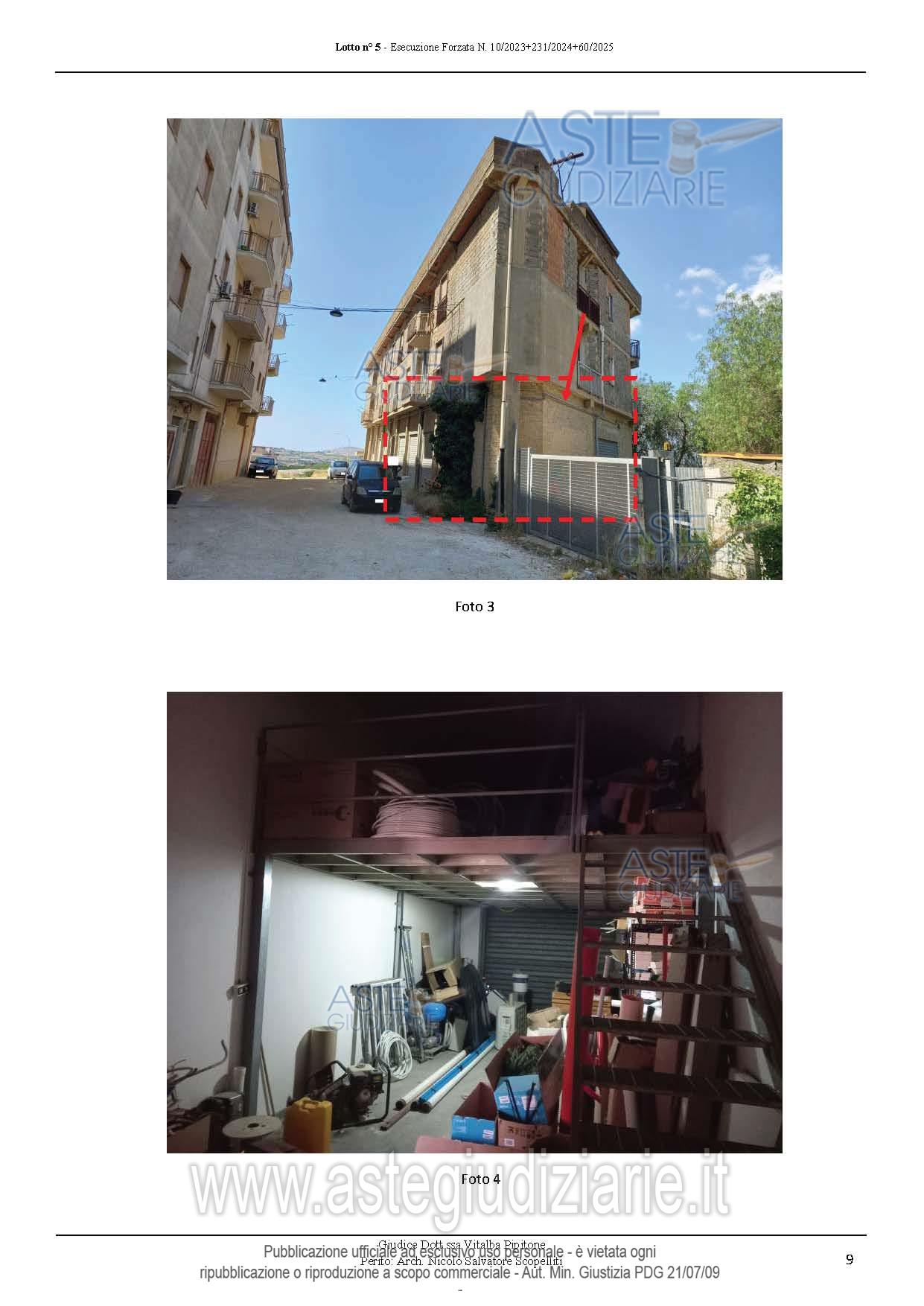 Fotografia del bene