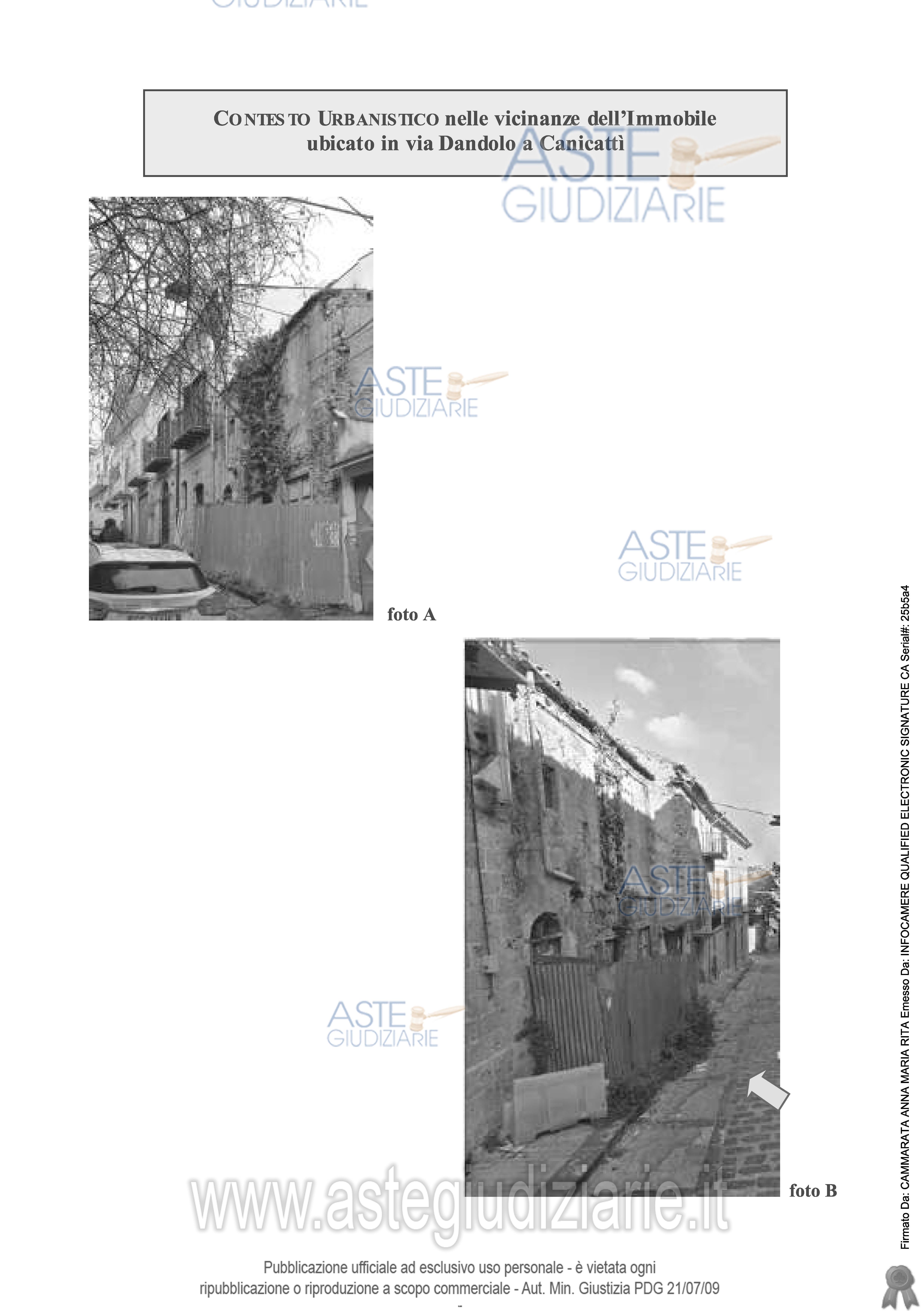 Fotografia del bene