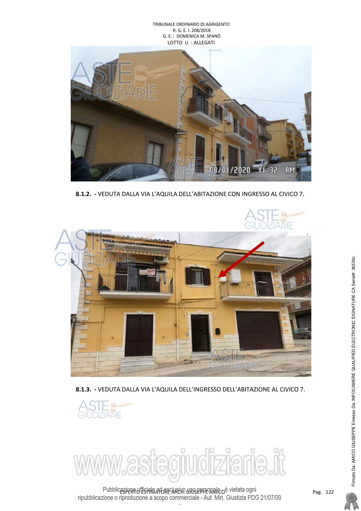 Fotografia del bene