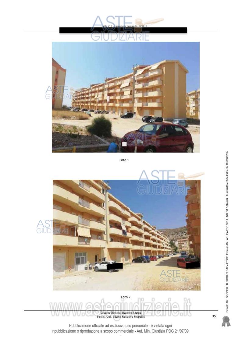 Fotografia del bene