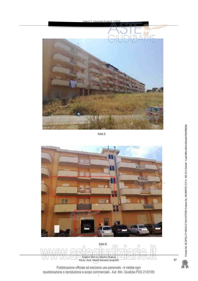 Fotografia del bene