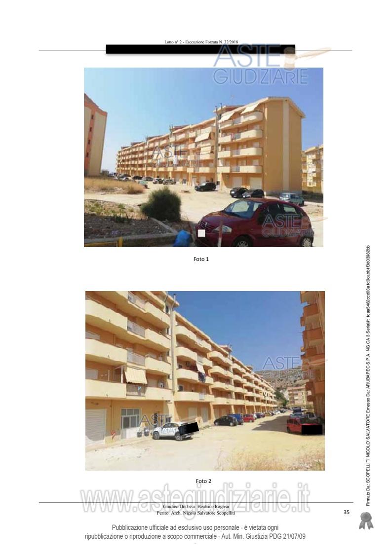 Fotografia del bene