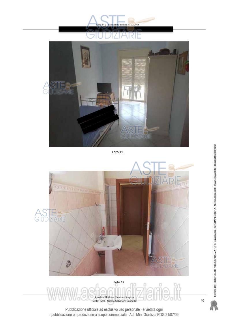 Fotografia del bene