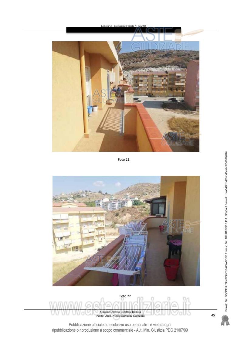 Fotografia del bene