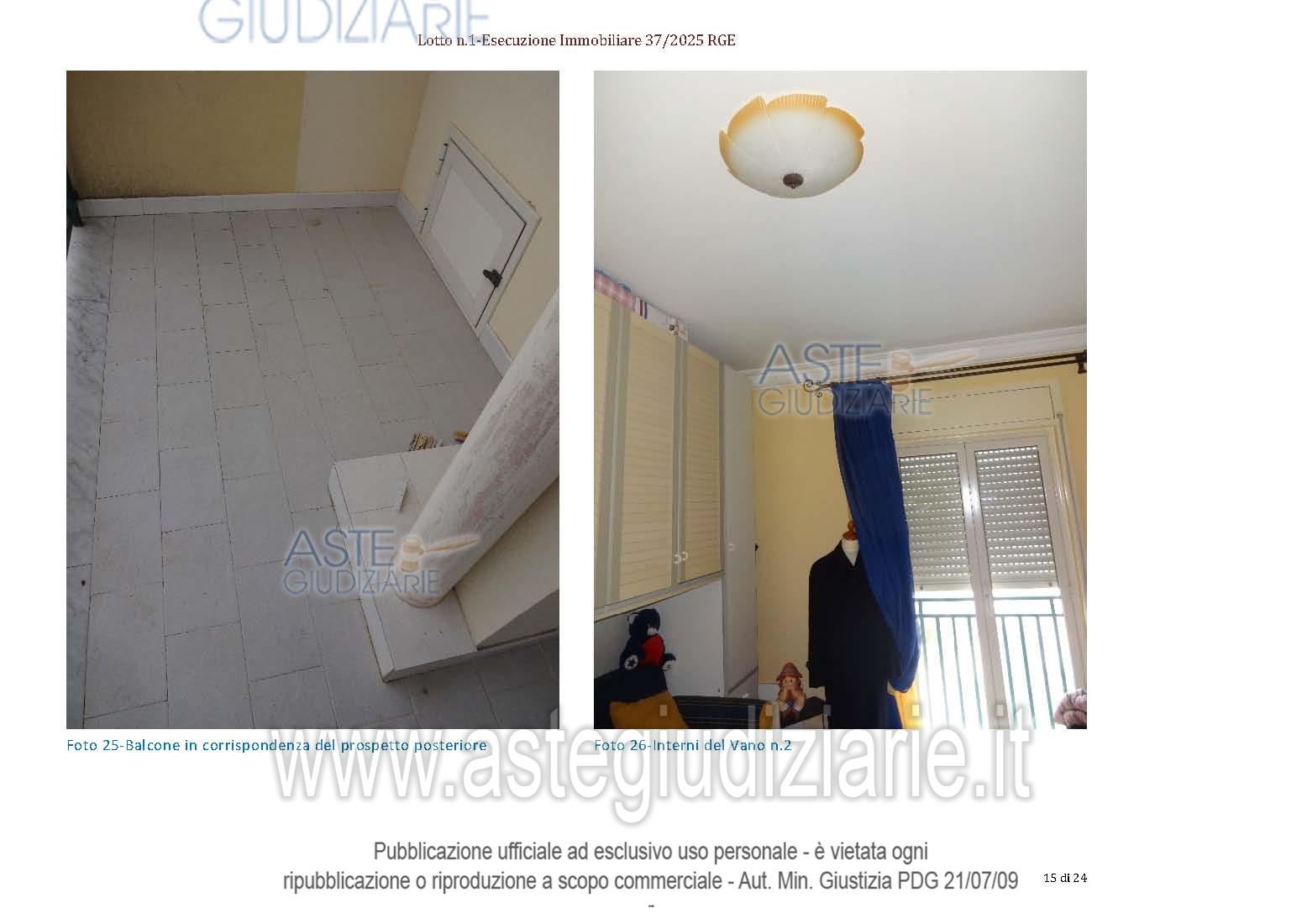 Fotografia del bene
