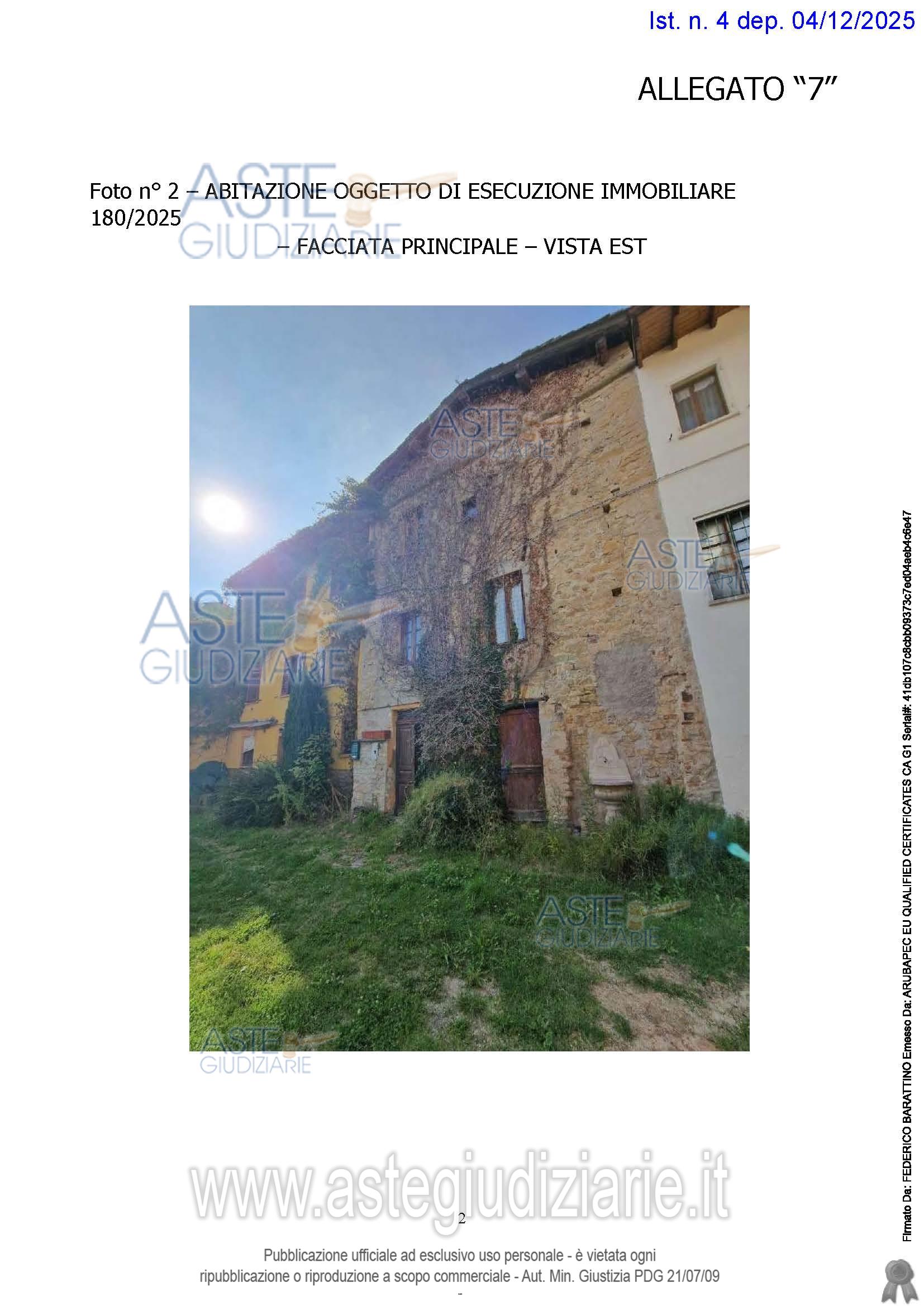 Fotografia del bene