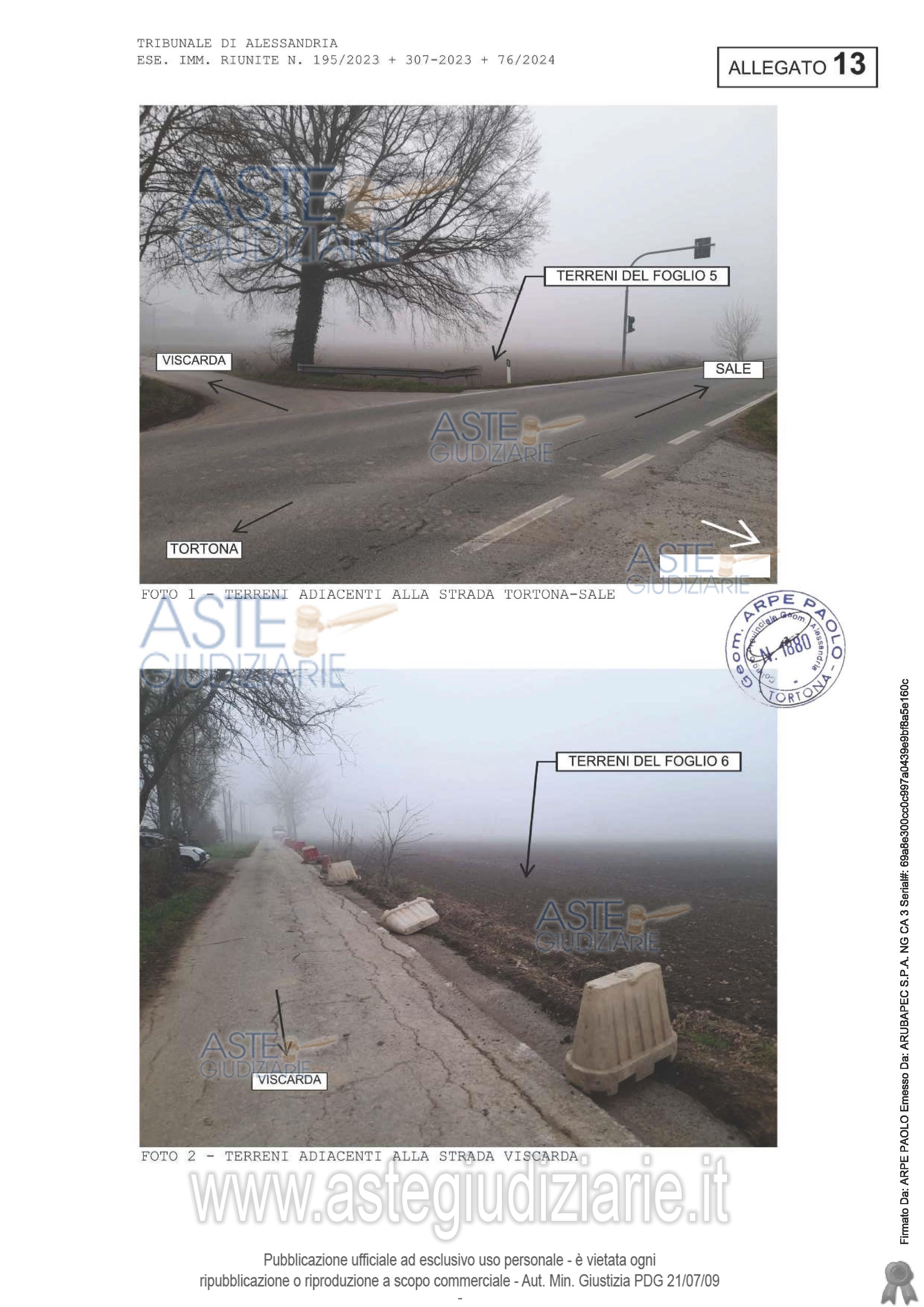 Fotografia del bene