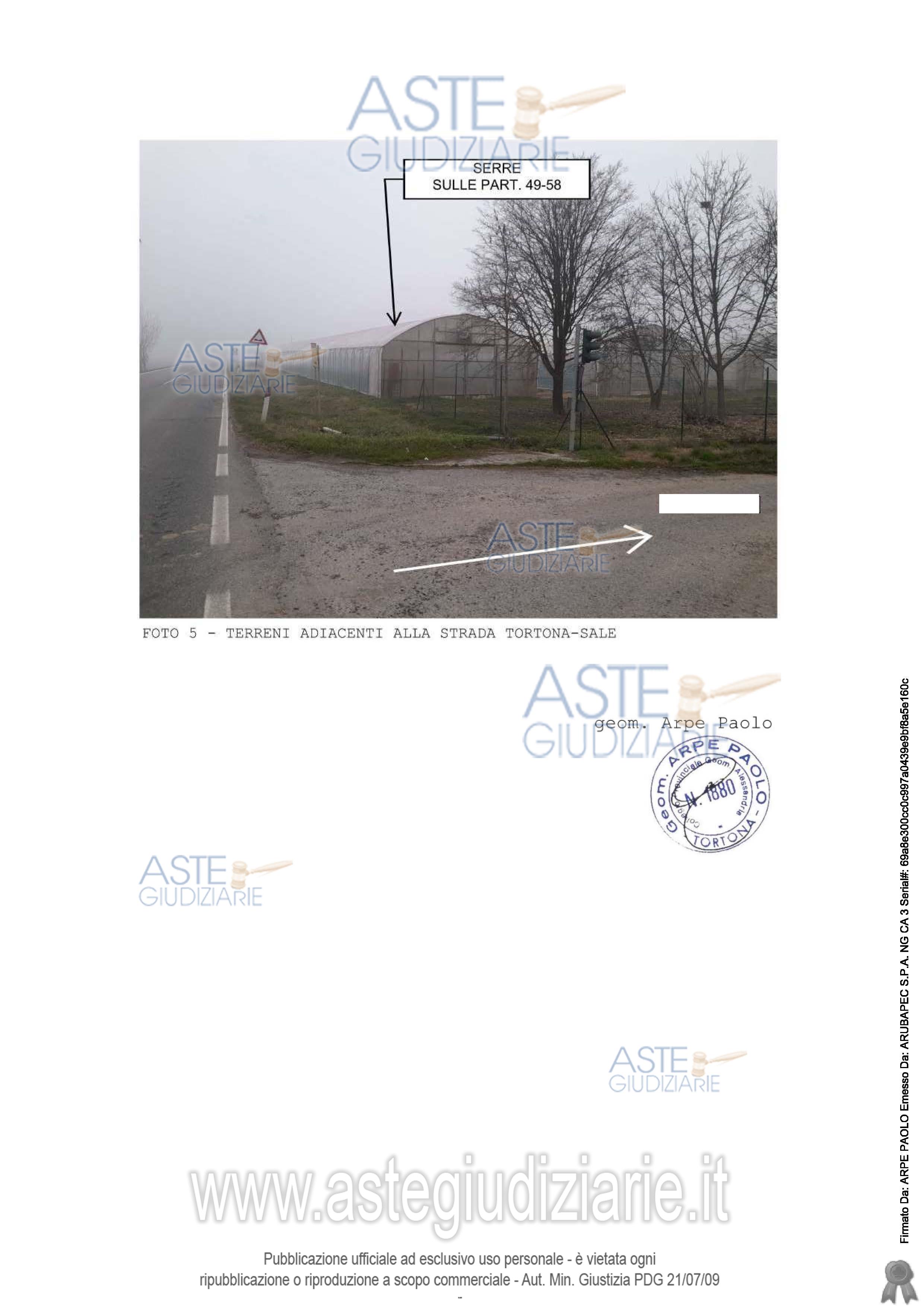 Fotografia del bene