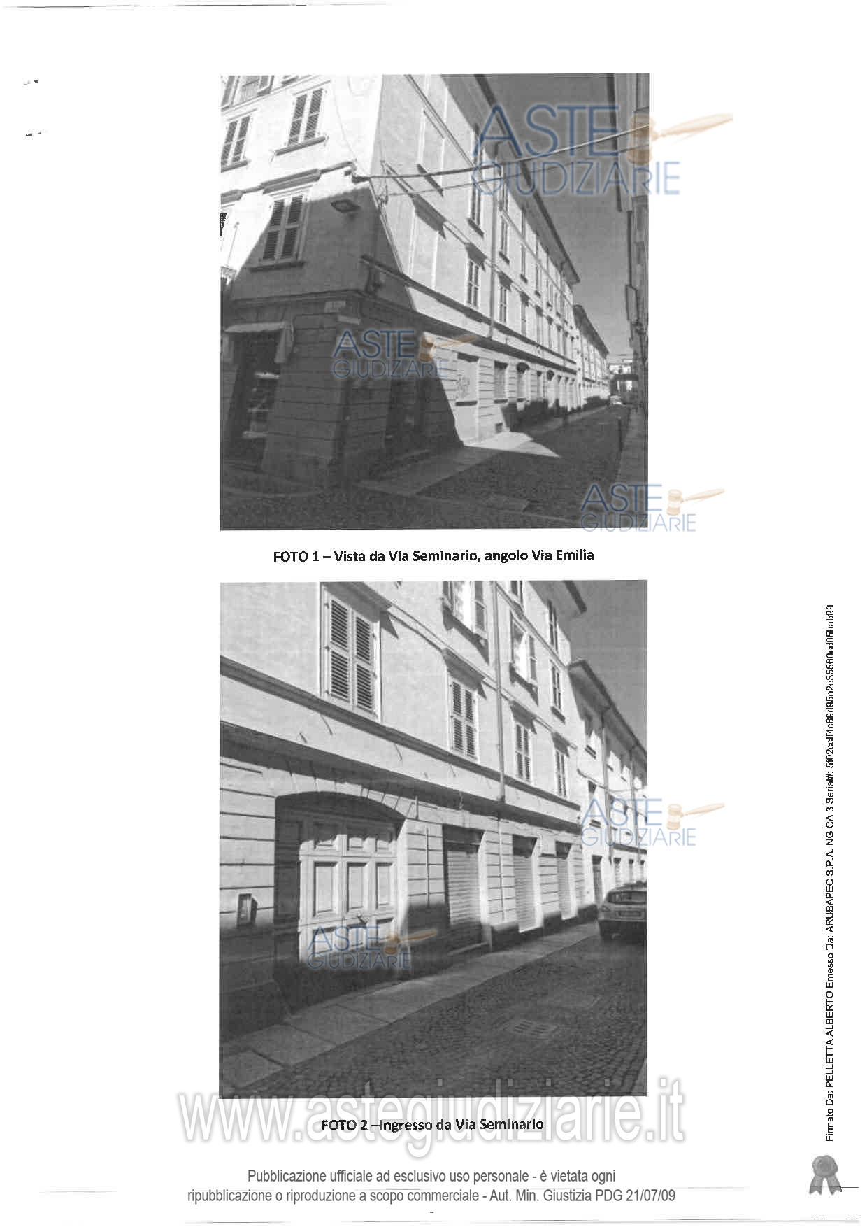 Fotografia del bene