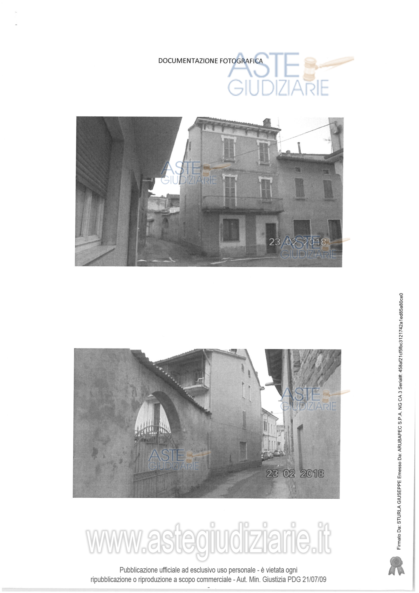 Fotografia del bene
