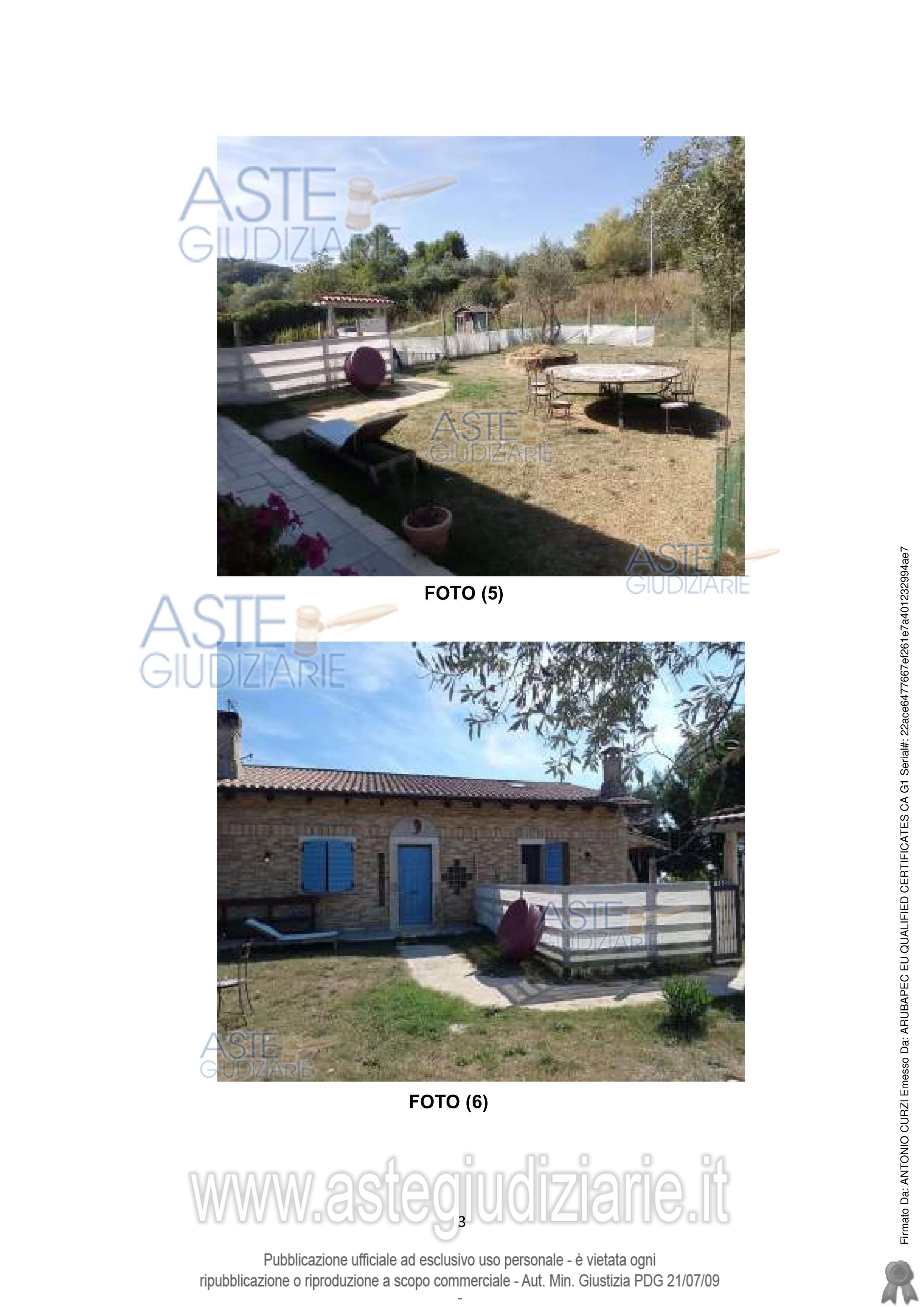 Fotografia del bene