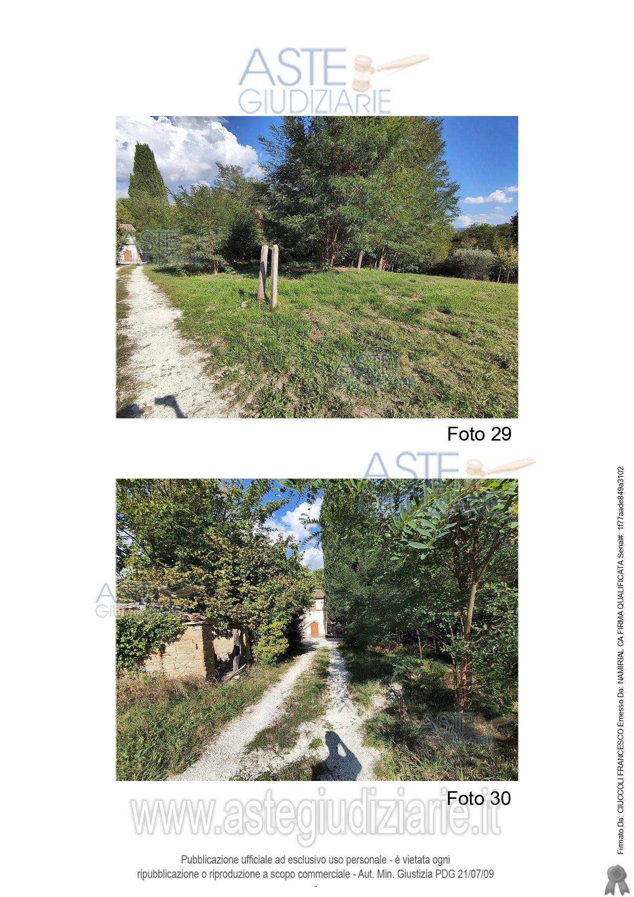 Fotografia del bene