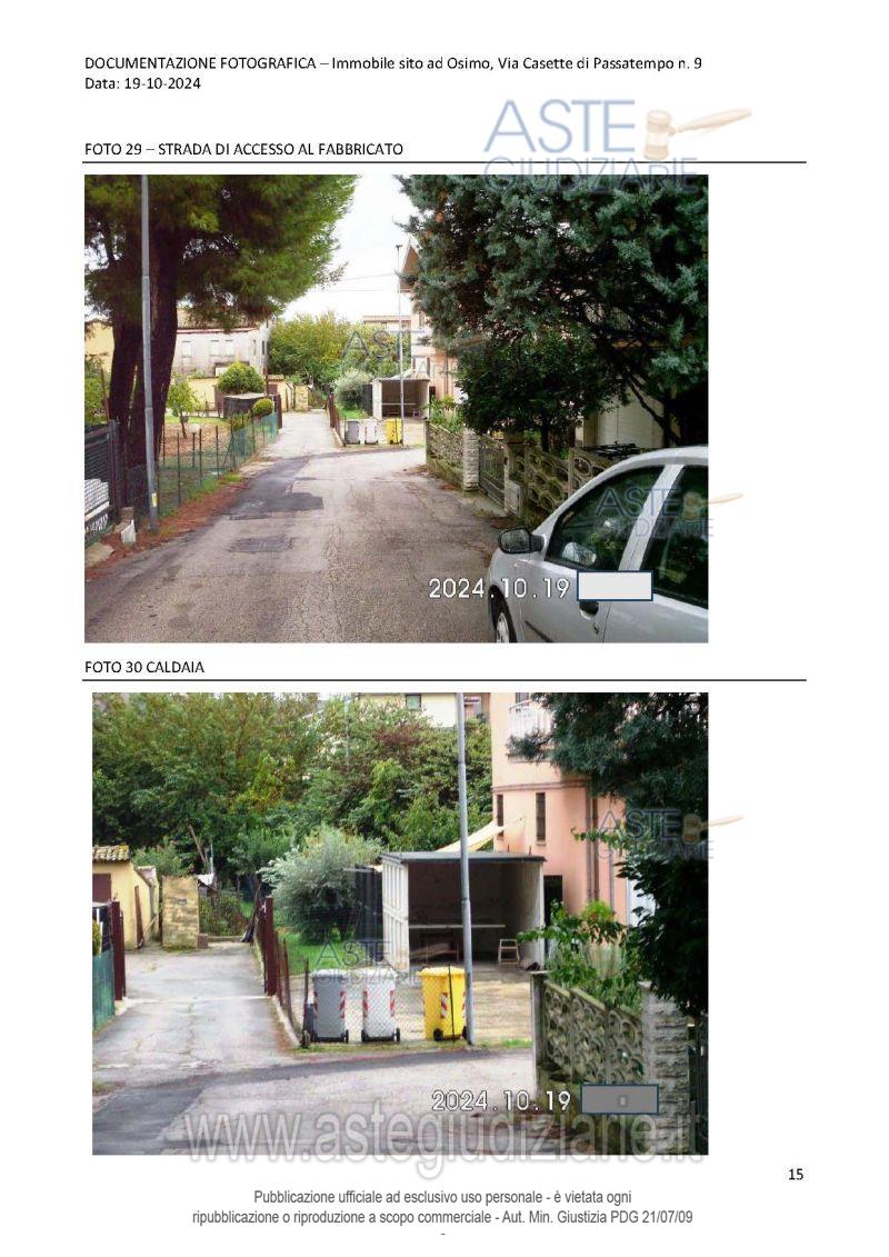 Fotografia del bene