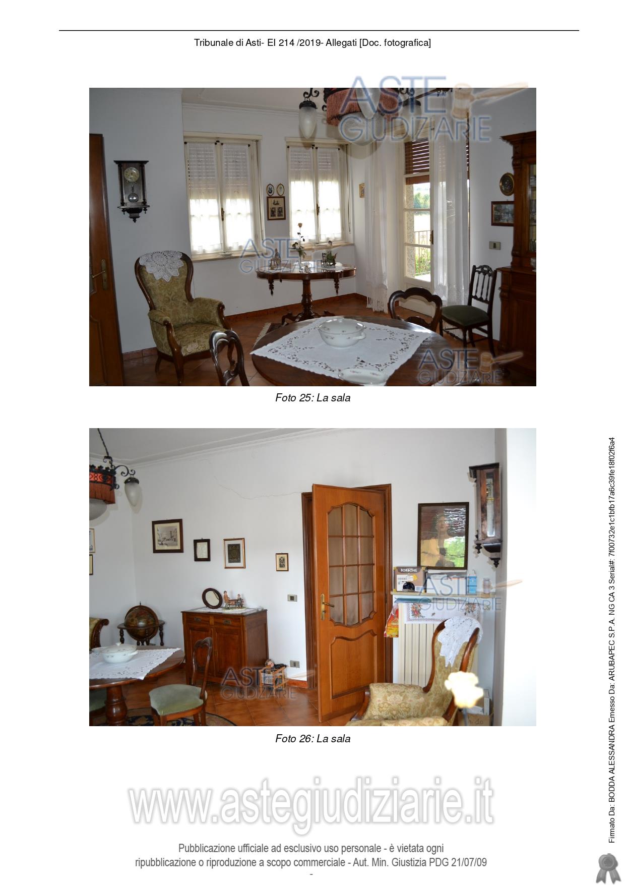 Fotografia del bene