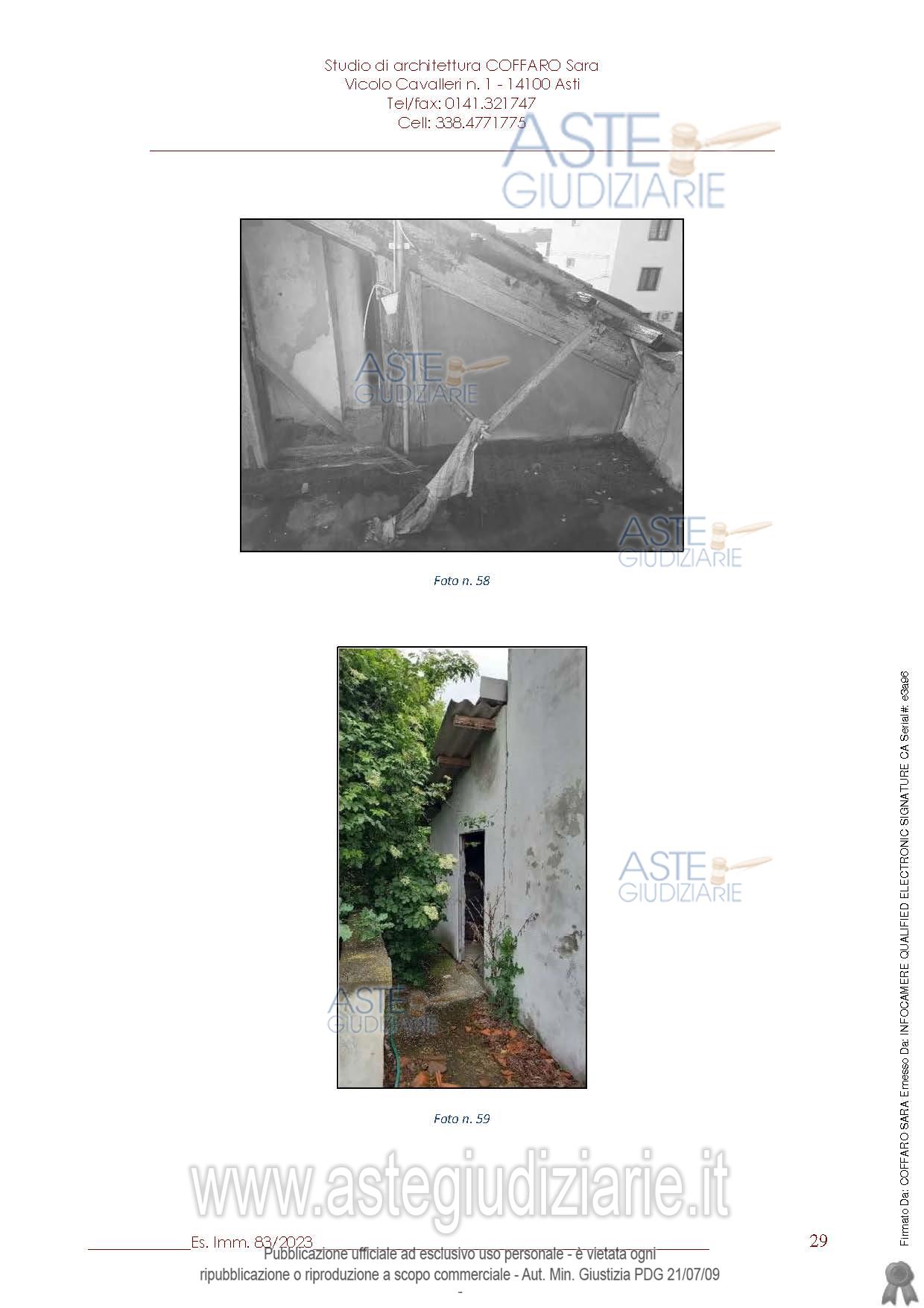 Fotografia del bene