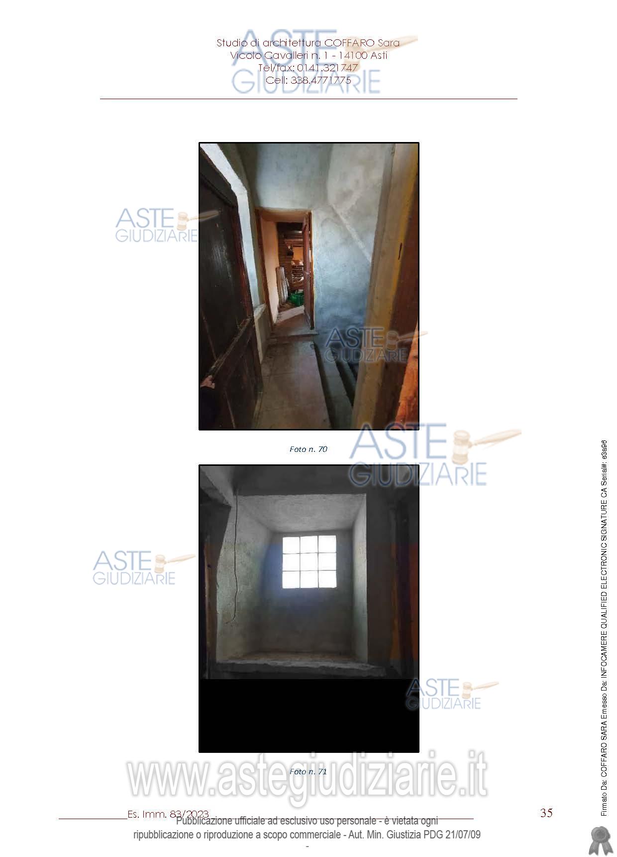 Fotografia del bene