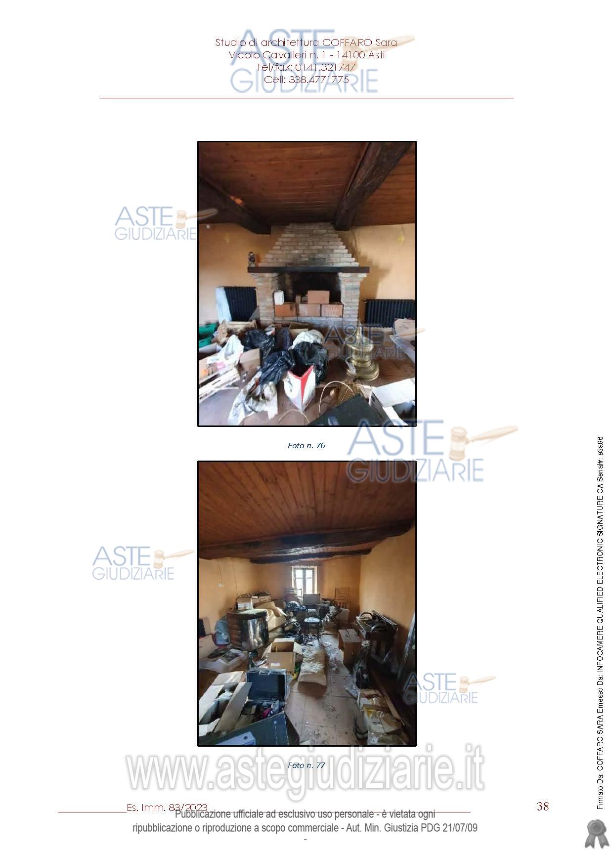 Fotografia del bene