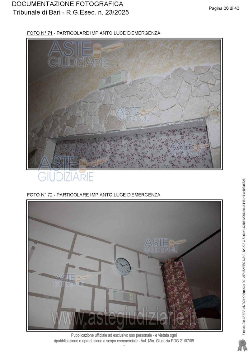 Fotografia del bene