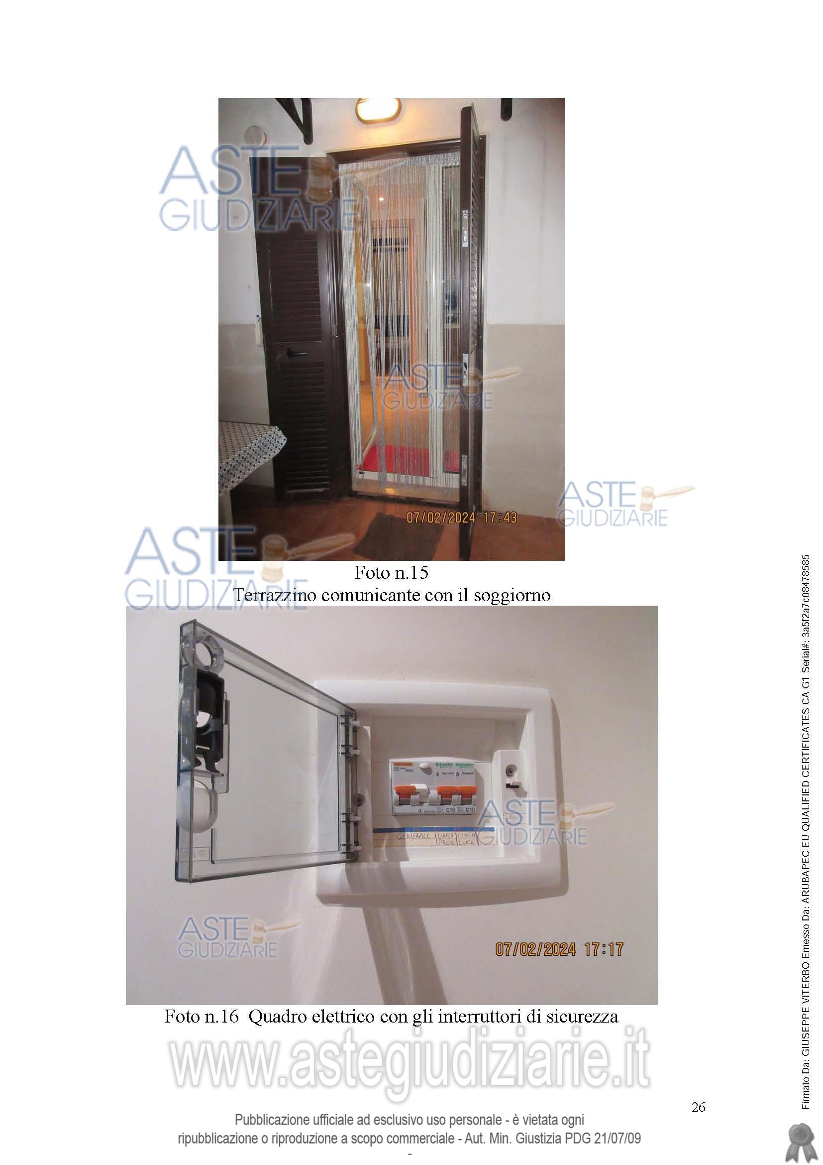 Fotografia del bene
