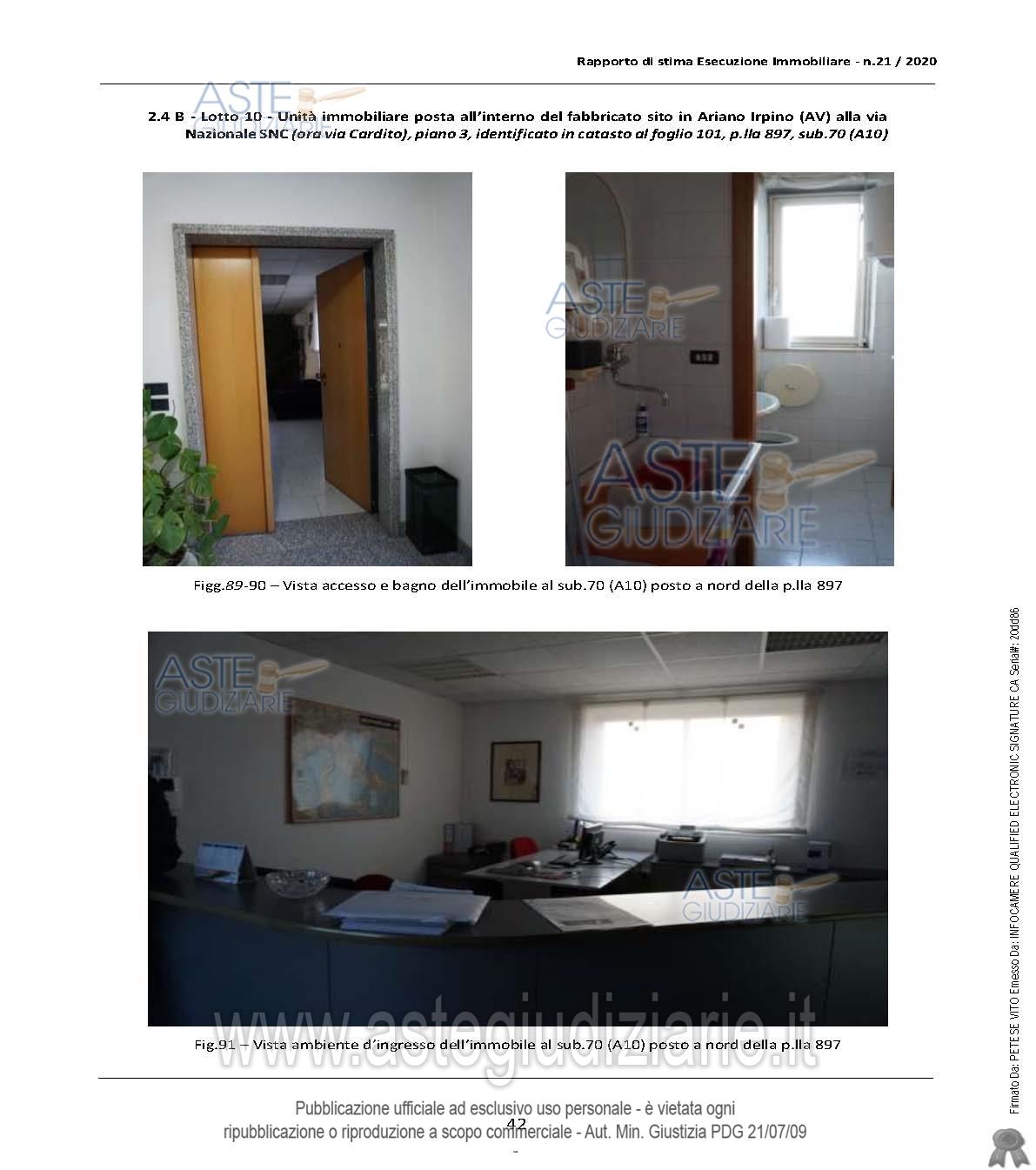 Fotografia del bene