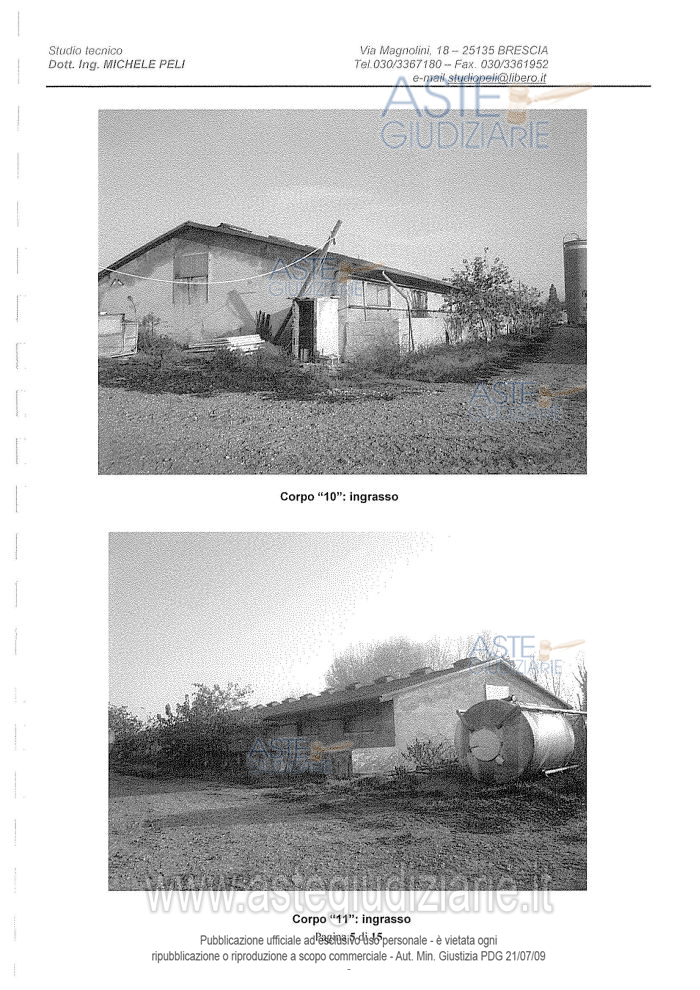 Fotografia del bene